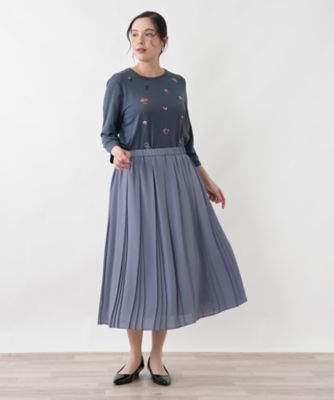 プリーツスカート【Leilian WHITE LABEL】 | Leilian