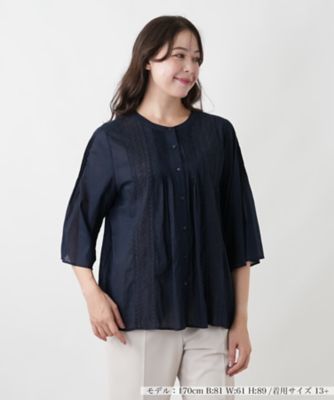 ブラウス【Leilian WHITE LABEL】 | Leilian plus