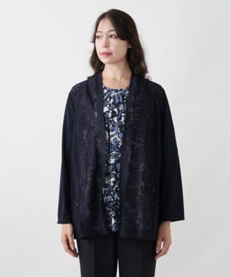 羽織ブラウス【Leilian WHITE LABEL】 | Leilian