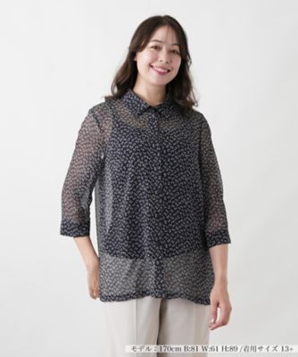 羽織ブラウス【Leilian WHITE LABEL】 | Leilian