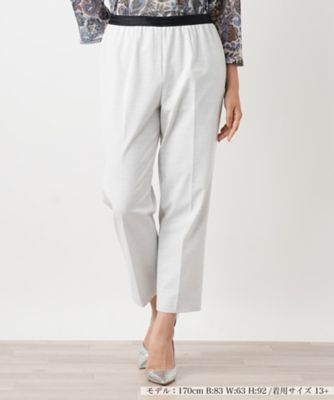 クロップドパンツ【Leilian WHITE LABEL】 | Leilian