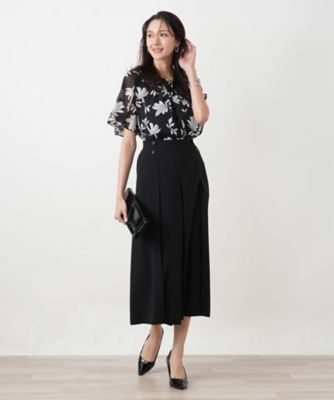 ガウチョパンツ【Leilian WHITE LABEL】 | Leilian