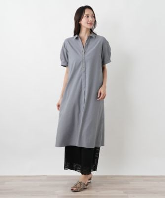 レリアンプラスハウス17＋ロング丈半袖ワンピース ワンピース | Leilian plus house (Women/大きいサイズ)/レリアン