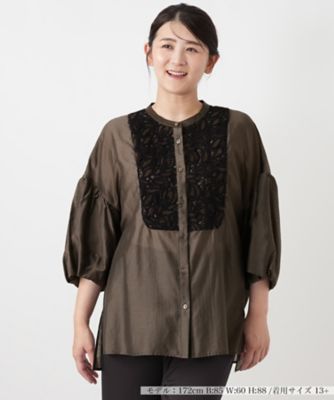 ブラウス【Leilian WHITE LABEL】 | Leilian plus
