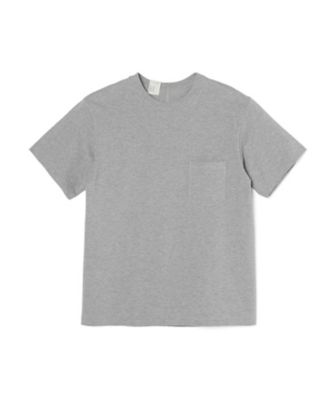 エヌハリウッド　チャコールグレー クルーネックTシャツ CREW NECK HALF SLEEVE T－SHIRT | N