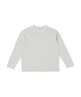CREW NECK LONG SLEEVE T－SHIRT | N