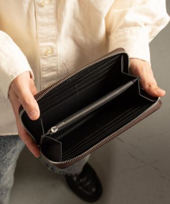 日本限定】アコーディオン ウォレット ウォーター バッファロー レザー  