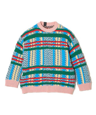 ＜N.HOOLYWOOD (Men)＞ＣＲＥＷＮＥＣＫ　ＫＮＩＴ