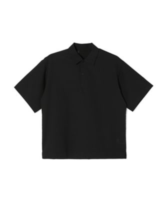 エヌハリウッド　ポロシャツ　ダンボールニット　ブラック　36 POLO SHIRT | N.HOOLYWOOD (Men)/エヌ．ハリウッド
