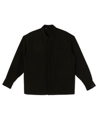 N.HOOLYWOOD シャツ/38/ナイロン ZIP UP HALF SLEEVE SHIRT | N.HOOLYWOOD