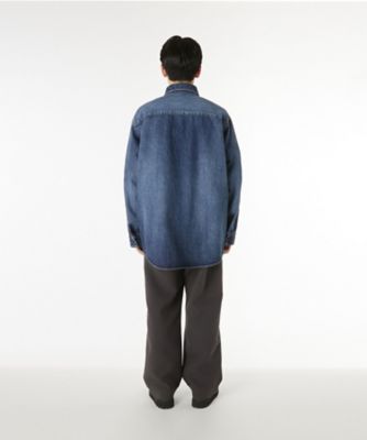 極美品 エヌハリウッド オーバーサイズ デニム シャツ ジャケット ブラック系 m23901363765_1.jpg?1746263131