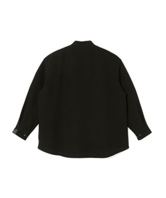 エヌハリウッド N.Hollywood ポリエステルウールシャツ　36 エヌハリウッド N.Hollywood ポリエステルウールシャツ 36