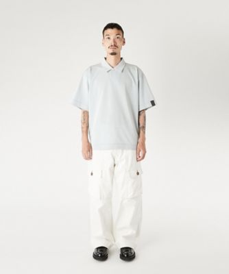不*火様 TRVO WHITE LUNAR DUST POLO POLO SHIRT | N.HOOLYWOOD (Men)/エヌ．ハリウッド | 三越