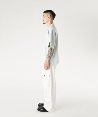 不*火様 TRVO WHITE LUNAR DUST POLO POLO SHIRT | N.HOOLYWOOD (Men)/エヌ．ハリウッド | 三越