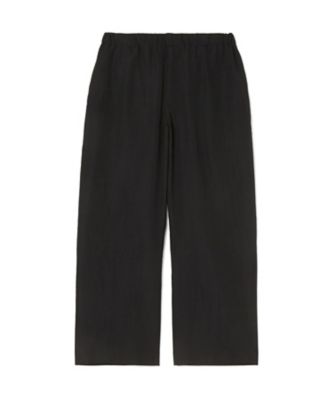 美品 日本製 N.HOOLYWOOD 38 ポリエステルパンツ モード ブラック EASY PANTS | N.HOOLYWOOD (Men)/エヌ．ハリウッド | 三越