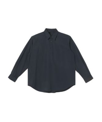 Nハリウッド　プルオーバー　ネイビー PULLOVER SHIRT | N.HOOLYWOOD (Men)/エヌ．ハリウッド