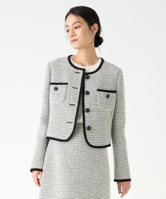 ブロックツイードジャケット | LANVIN COLLECTION (Women