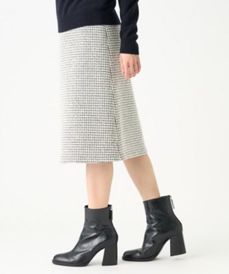 ブロックツイードスカート | LANVIN COLLECTION (Women