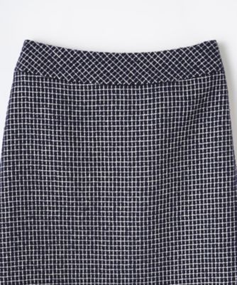 LANVIN  collection  ツイード スカート ラメ入り ブロックツイードスカート | LANVIN COLLECTION (Women