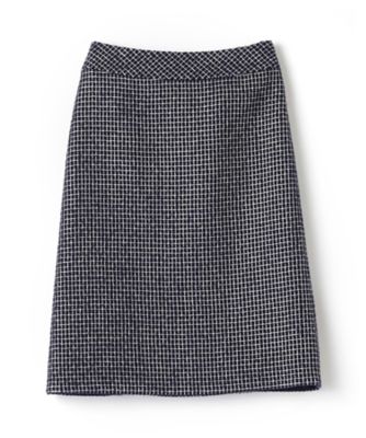 LANVIN COLLECTION グレンチェックスカート(サイズ40) LANVIN COLLECTION グレンチェックスカート(サイズ40)