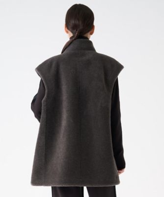 ★美品★LANVIN COLLECTION★シャギー ファー ベスト★アルパカ★ ☆美品☆LANVIN COLLECTION☆シャギー ファー ベスト☆アルパカ