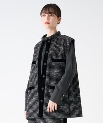 ＜LANVIN COLLECTION (Women)＞ネップボーダージレ
