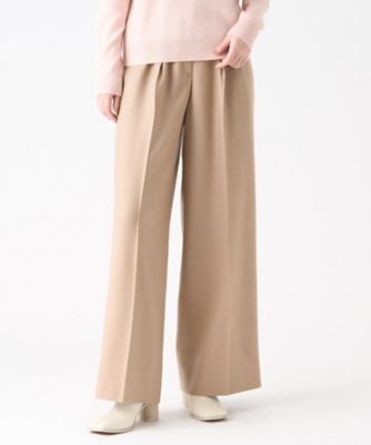 ＜LANVIN COLLECTION (Women)＞ウールワイドパンツ