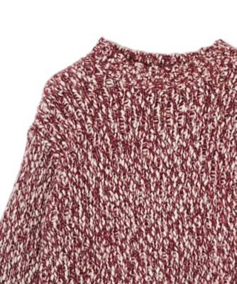 LANVIN カシミア ネップ ニット / ランバン ミックス セーター LANVIN カシミア ネップ ニット / ランバン ミックス セーター