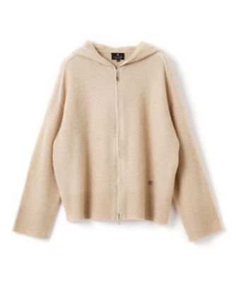 ＜LANVIN COLLECTION (Women)＞キャメルニットパーカー