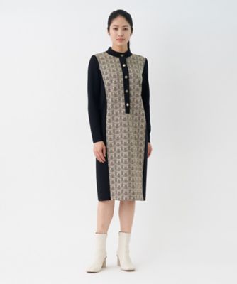 特価品セ ロゴジャカードワンピース | LANVIN COLLECTION (Women スーツ・フォーマル・ドレス