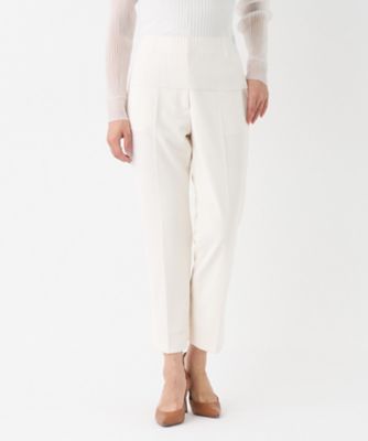 ＜LANVIN COLLECTION (Women)＞カルゼテーパードパンツ