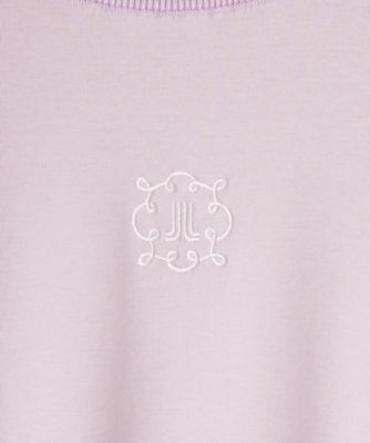 ロゴ刺繍カットソー