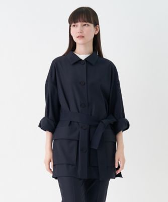 ＜LANVIN COLLECTION (Women)＞シルクウールミドルジャケット