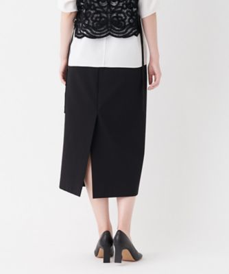 新品　LANVIN  ミモレ丈スカート LANVIN LA COLLECTION ランバンコレクション 日本製 チェック柄