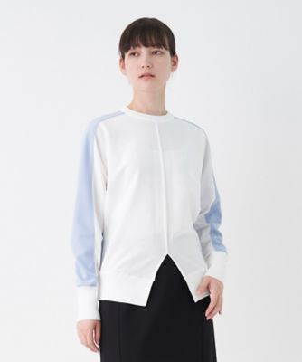 ＜LANVIN COLLECTION (Women)＞フロントスリットスウェットプルオーバー