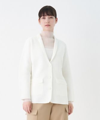 【美品】LANVIN COLLECTION レディース テーラードジャケット 白 ホワイト系 LANVIN COLLECTION (Women)のテーラードジャケット