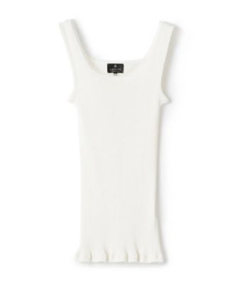 ＜LANVIN COLLECTION (Women)＞リブタンクトップ
