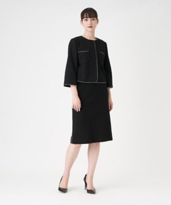 ドビーストレッチタイトスカート | LANVIN COLLECTION (Women