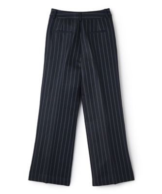 セットアップ対応商品】ピンストライプセミワイドパンツ