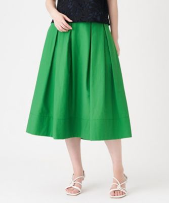 ＜LANVIN COLLECTION (Women)＞コットンナイロンタフタフレアスカート