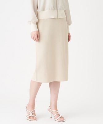 ＜LANVIN COLLECTION (Women)＞ミラノリブニットスカート