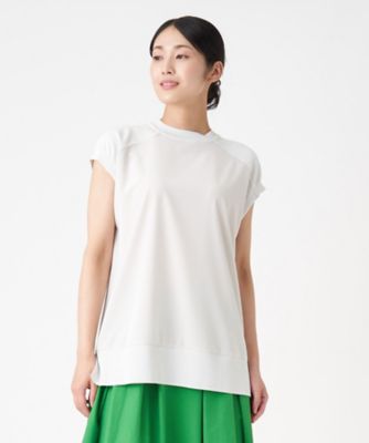 ＜LANVIN COLLECTION (Women)＞異素材コンビカットソー