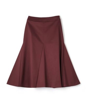 ＜LANVIN COLLECTION (Women)＞コットンサテンストレッチスカート