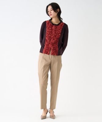 LANVIN COLLECTION / ランバン コレクション ペタルモチーフカーディガン ペタルモチーフカーディガン | LANVIN COLLECTION (Women