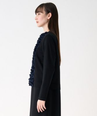 ペタルモチーフカーディガン | LANVIN COLLECTION (Women