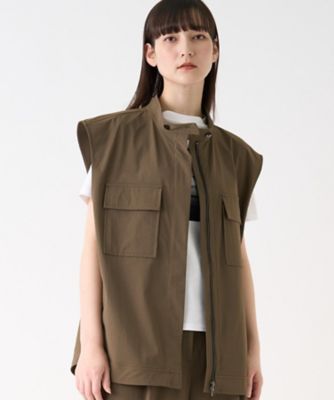 ＜LANVIN COLLECTION (Women)＞ダブルジップベスト
