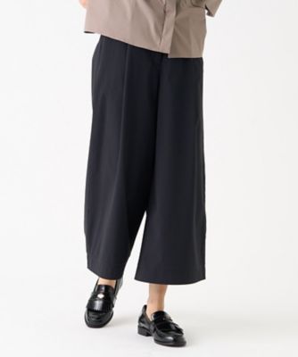 ストレッチナイロンタフタフレアパンツ