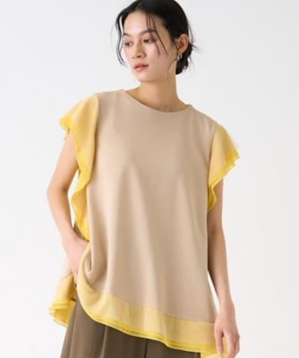 ＜LANVIN COLLECTION (Women)＞袖フリルニット