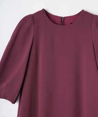 極美品★22AW★LANVIN COLLECTION★チェック ワンピース★38 ランタンスリーブワンピース | LANVIN COLLECTION (Women
