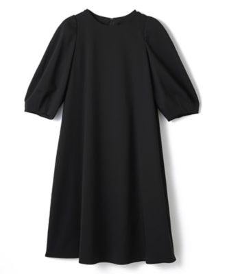 LANVINコレクション　ワンピース ストレッチオックスワンピース | LANVIN COLLECTION (Women
